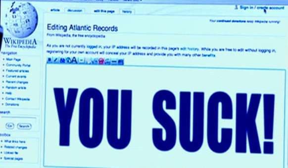 White and Nerdy wikipedia screenshot